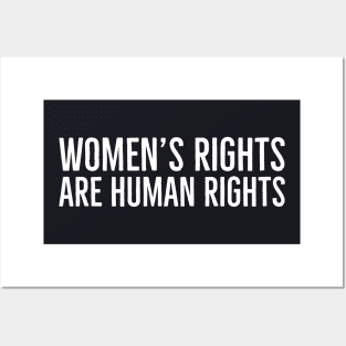 Women's Rights Are Human Rights Posters and Art